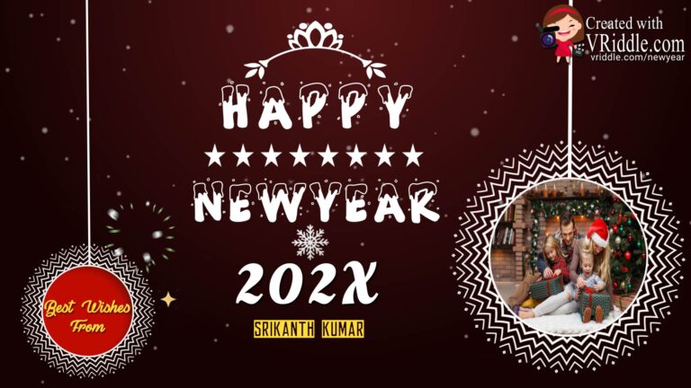 Creative Countdown Happy New Year Greeting Wishes Video