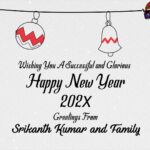 Drawing Happy New Year Greeting Wishes Video