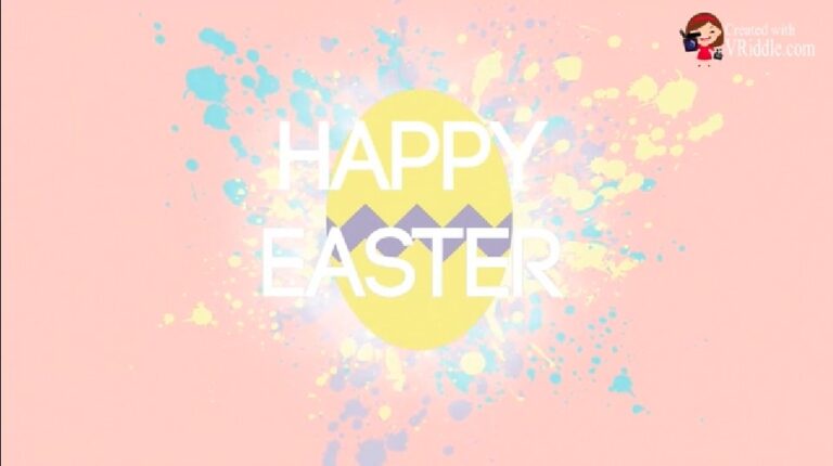 Easter Burst Greetings video