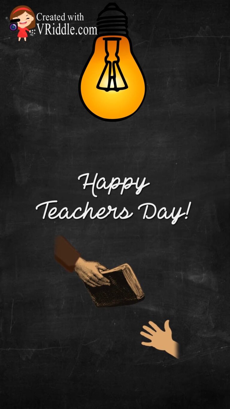 Inspirational Teacher's Day Greetings and Wishes Slideshow Video with Photos and Quotes