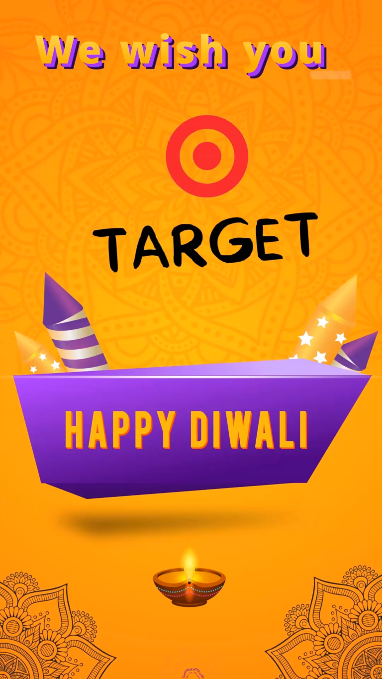 Crackers Theme Modern WhatsApp, Mobile Diwali Greetings for Businesses