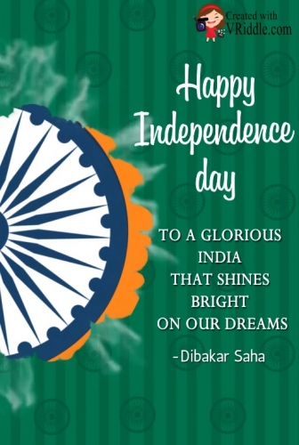 Flag Hoisting Day 15th August Greeting Video – VRiddle