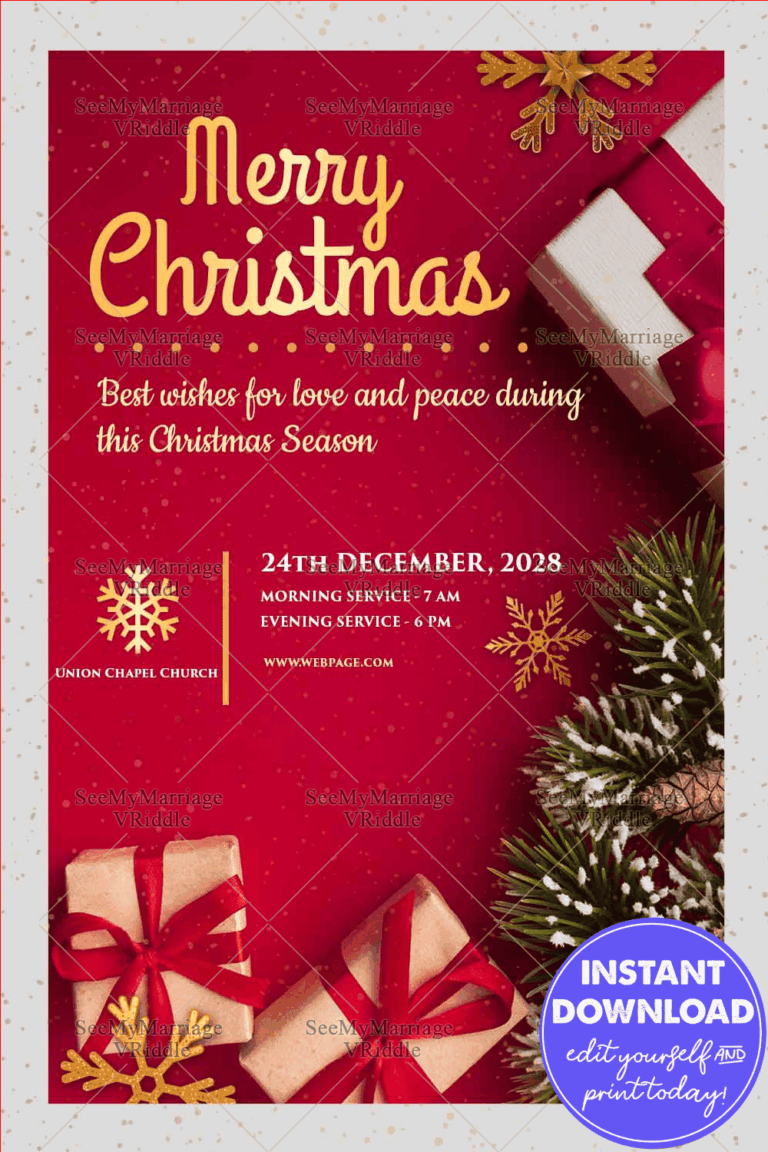Merry Christmas Santas Golden Snow Card