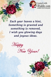 New Year Texture Card