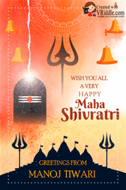 Auspicious Maha Shivaratri Greeting Video