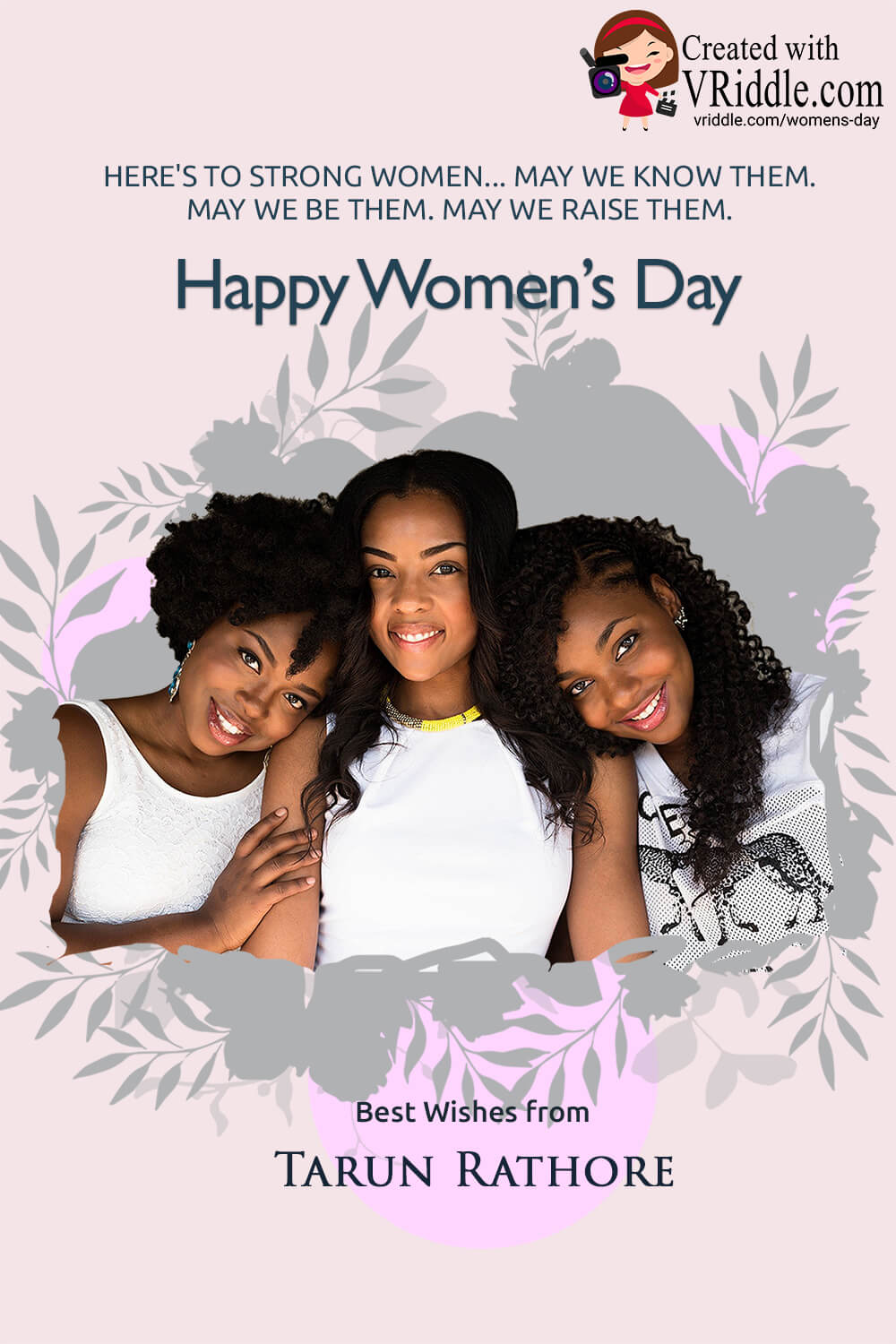 Create Women's Day Greetings, Wishes Videos, Greeting Cards and ...
