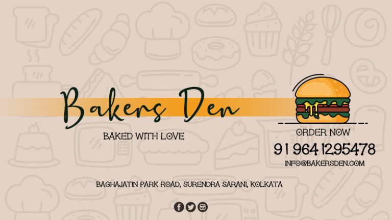 Bakery Personal Business Card