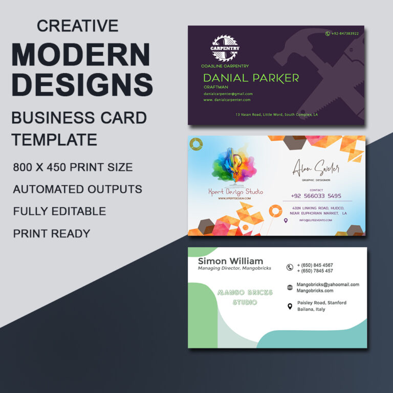 100 Business Cards Automation