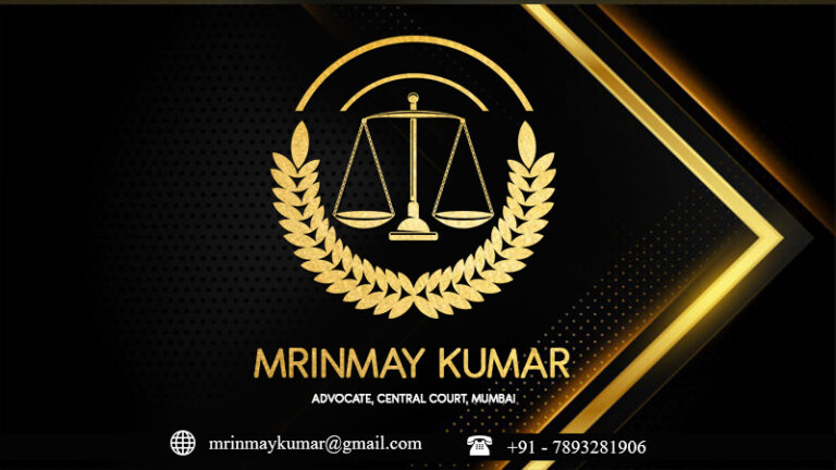 Black Background Lawyer business card