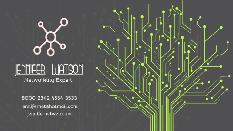 Networking Personal Business Card