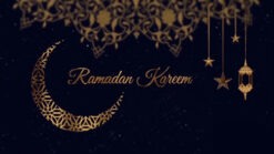 Blue theme Ramadan Greeting Video