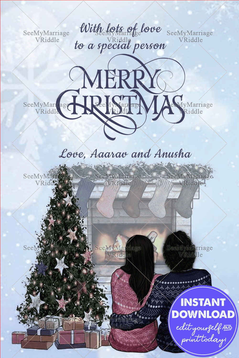 Christmas Couple Card Greetings2