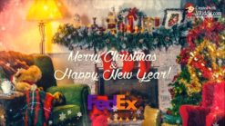 Unique Merry Christmas photo Slideshow