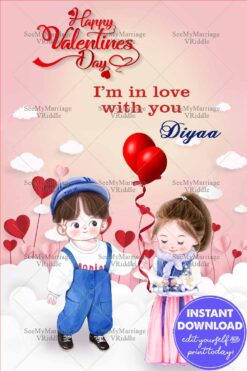 Little Cute Love Valentines day Card