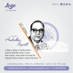 Ambedkar Jayanti Wishes Video