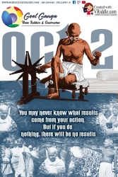 We Remember You - Gandhi Jayanti Greetings Card