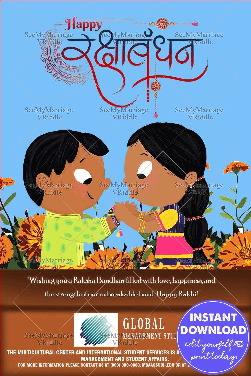 Rakhi Greetings Brother Sister Love Rakshabandhan Thread