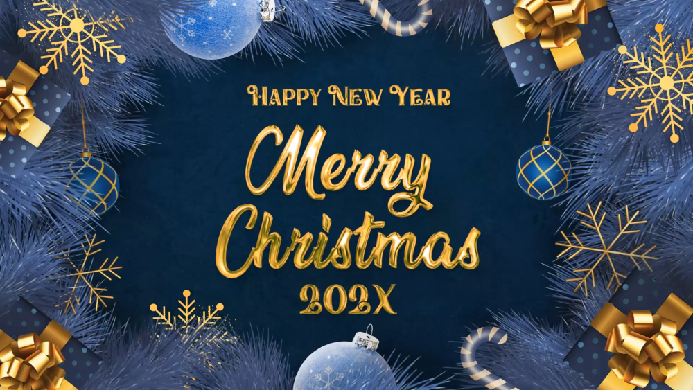 Festive Joy Radiant Christmas wishes video