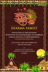 Pongal Prosperity A Festive Invitation to Celebrate Together