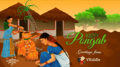 Vibrant Sankranthi Celebrations Business Greetings