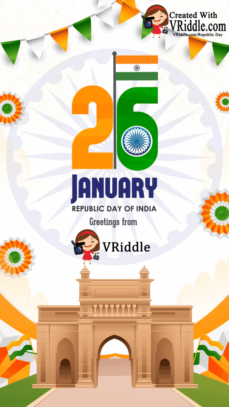 Republic Day Celebration: Tricolor and India's Pride