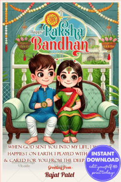 A Divine Bond: Heartfelt Raksha Bandhan Wishes for Siblings