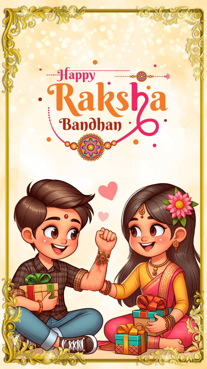 Tying the Knot of Love: Happy Raksha Bandhan