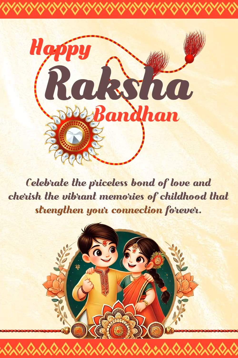 Threads of Love: Raksha Bandhan Celebration