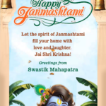 Krishna’s Melodic Reverie Janmashtami Greeting Video