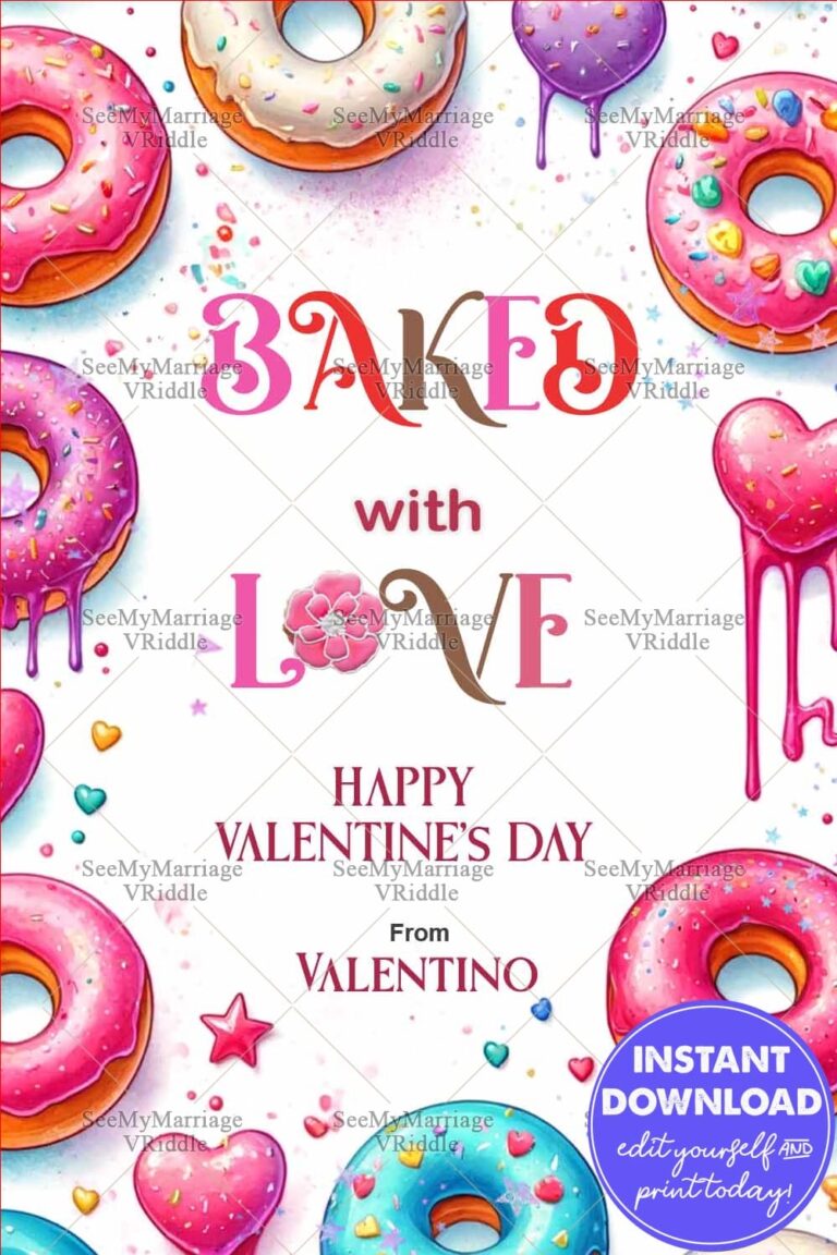 Donut Love: Valentine’s Day Greetings from the Heart