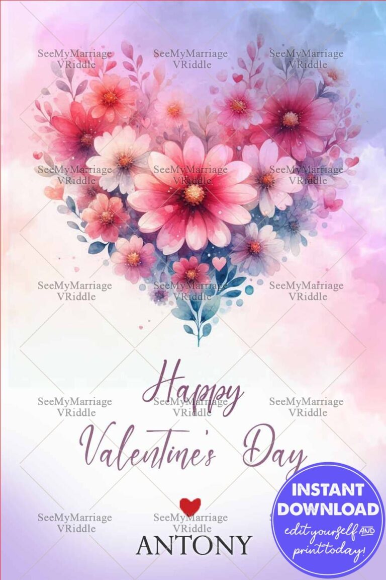 Love in Bloom: Valentine's Day Greeting